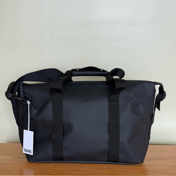 Rains Other - Rains Black Small Weekender Duffel Bag